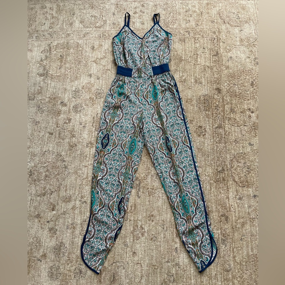 Super unique, Paisley jumpsuit size extra small.